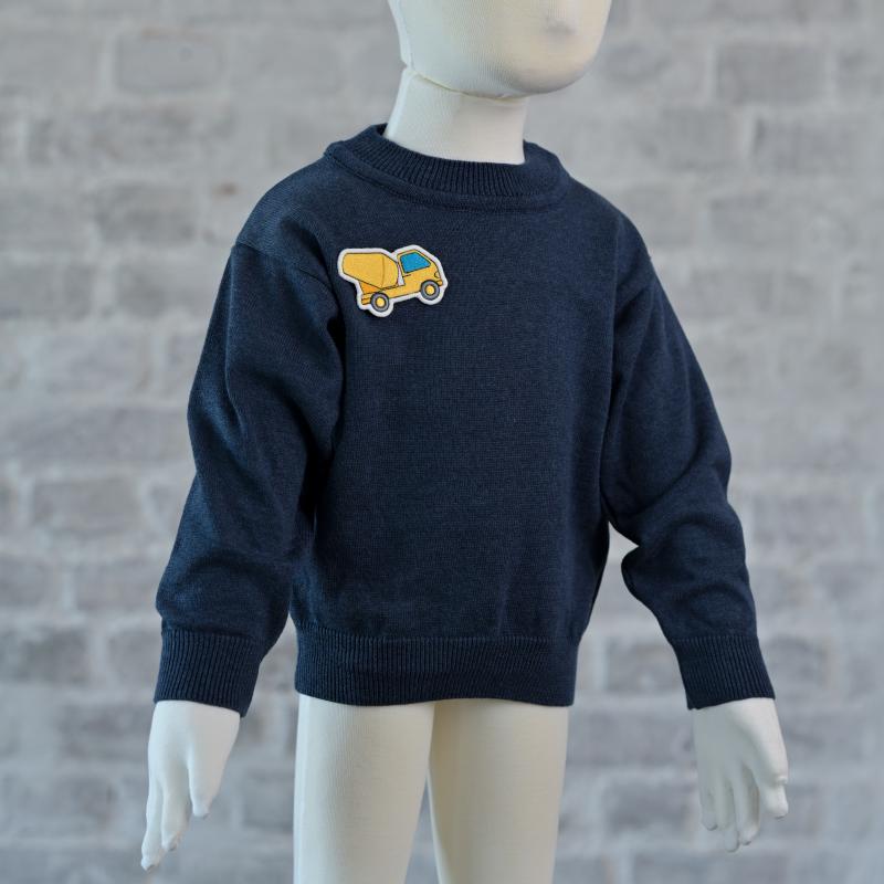 Pullover in Blau – Bild 2